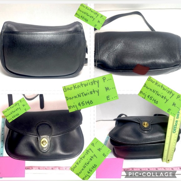 Vintage Coach Leather Prairie Bag Gorgeous! - Picture 5 of 15